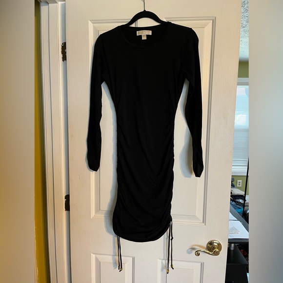 Michael kors black Ruched Dress - Picture 1 of 8